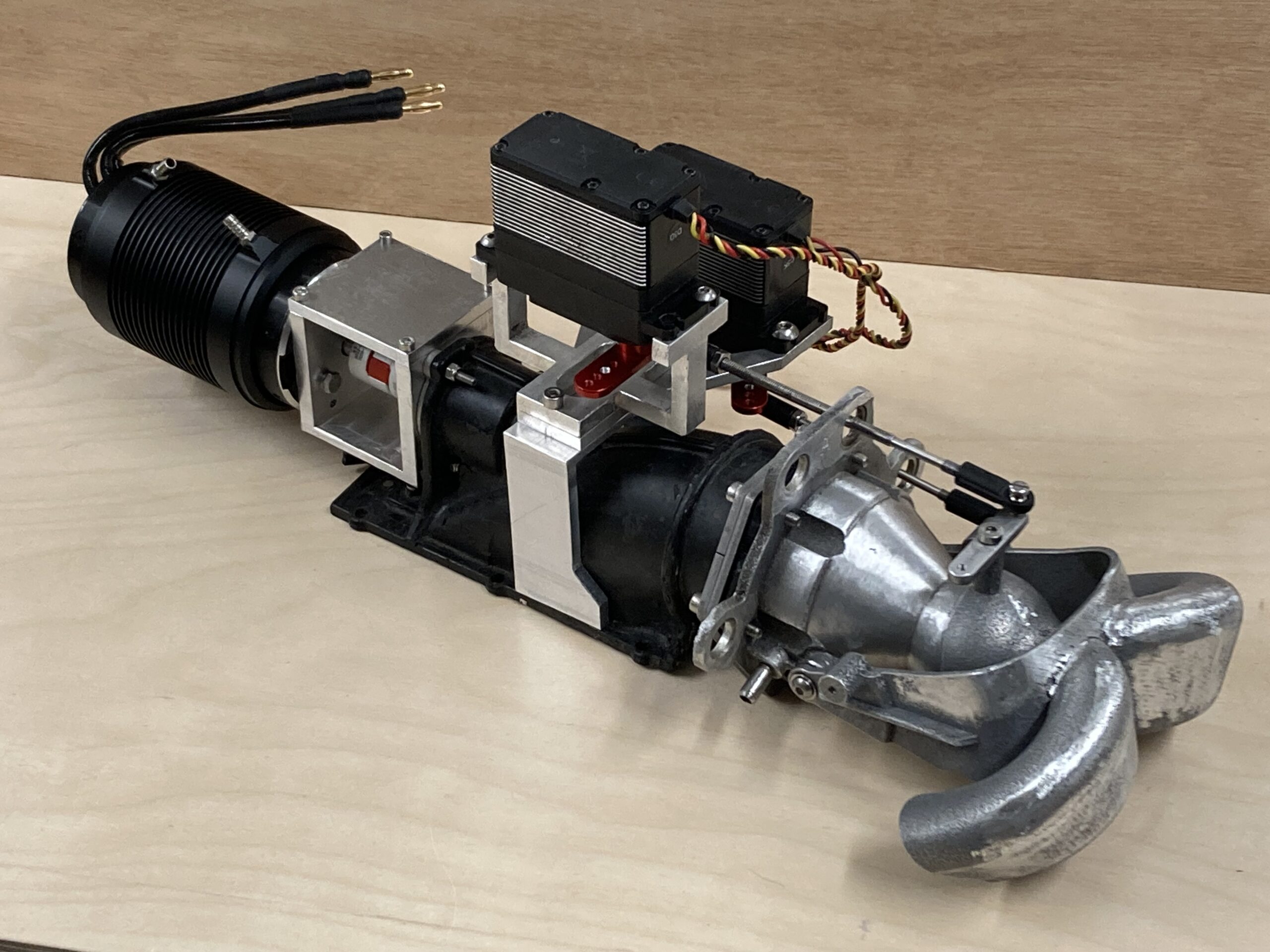 Waterjet propulsion system for model testing