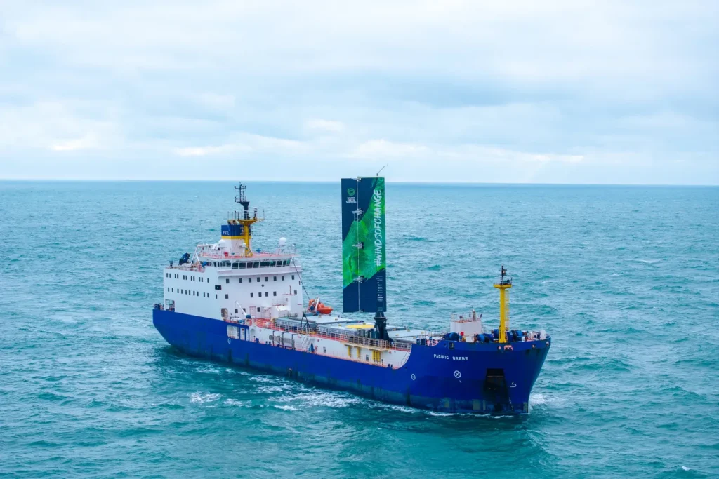 Full Scale Trials of Wind Assisted Ship