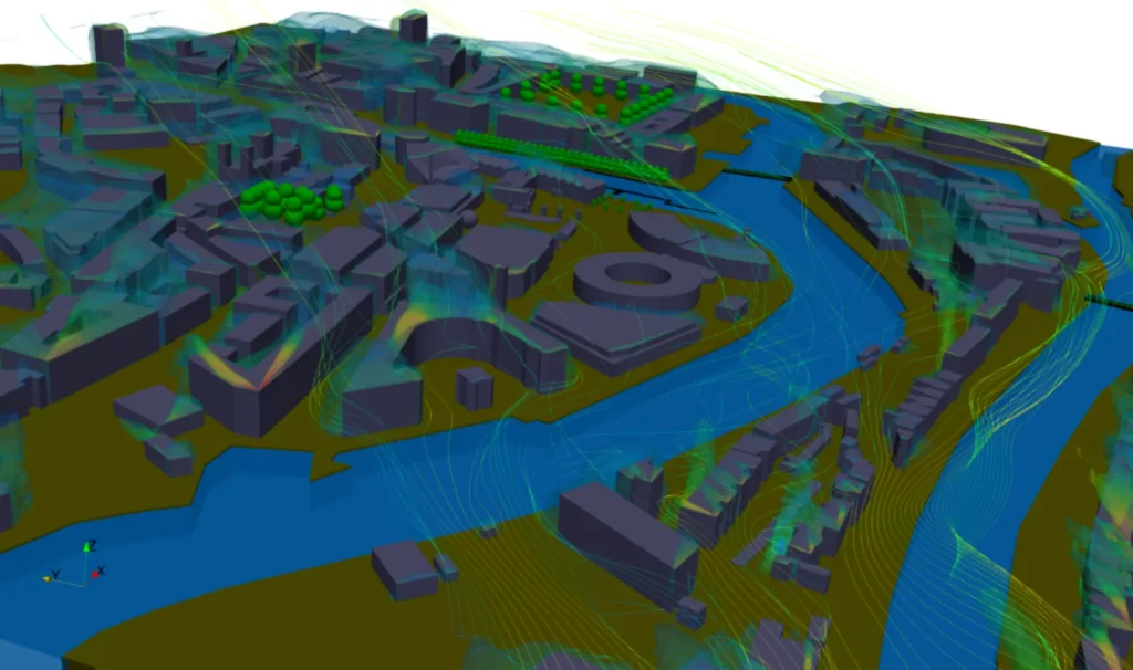 Environmental Aerodynamic Study of Buildings
